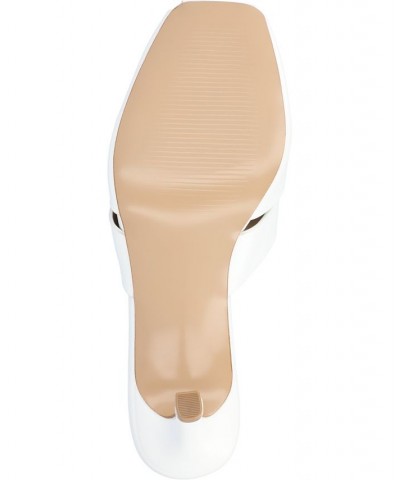 Women's Tristin Slip-on Heels White $47.50 Shoes