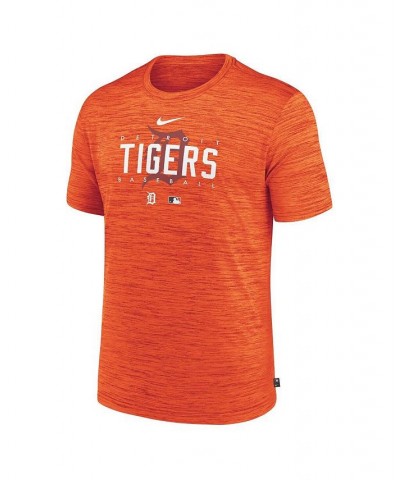 Men's Orange Detroit Tigers Authentic Collection Velocity Performance Practice T-shirt $22.50 T-Shirts