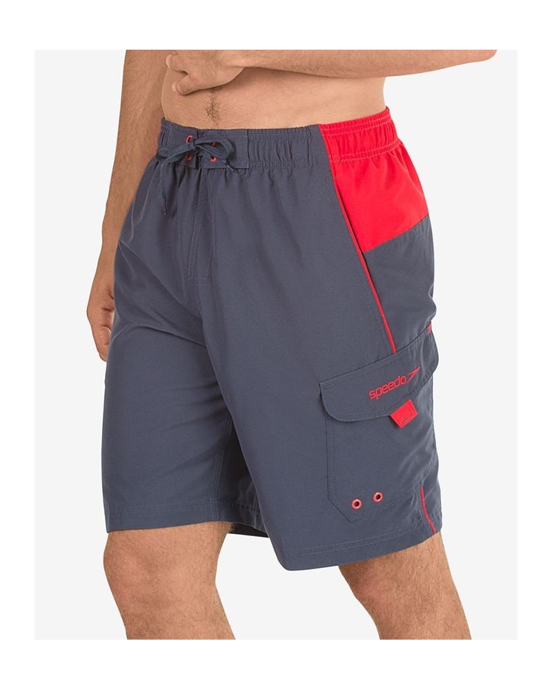 Men's Marina Sport VaporPLUS 9" Swim Trunks Granite $18.96 Swimsuits