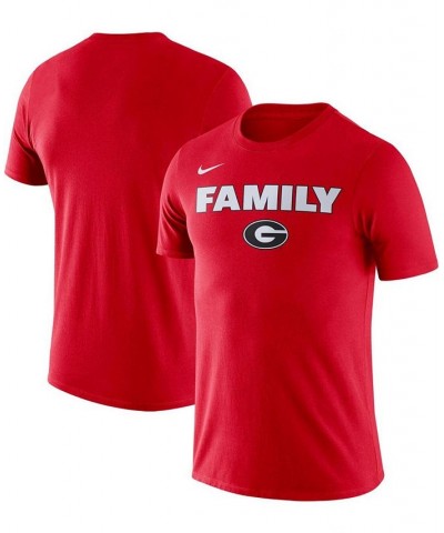 Men's Red Georgia Bulldogs Family T-shirt $12.32 T-Shirts