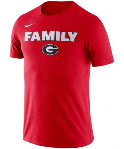 Men's Red Georgia Bulldogs Family T-shirt $12.32 T-Shirts