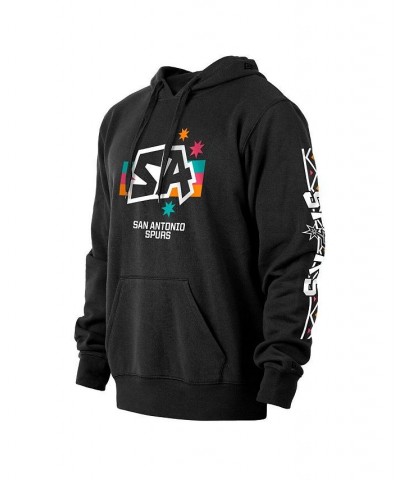 Men's Black San Antonio Spurs 2022/23 City Edition Big and Tall Pullover Hoodie $32.34 Sweatshirt