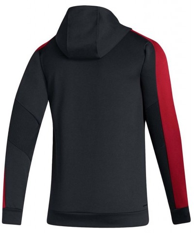 Men's Black Nebraska Huskers 2021 Sideline Aeroready Full-Zip Hoodie $35.04 Jackets