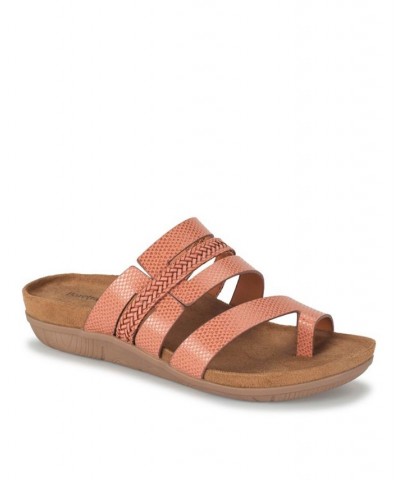 Women's Jorry Slide Sandal Red $38.71 Shoes