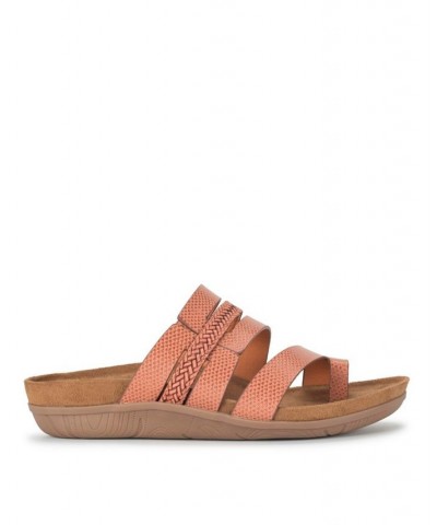 Women's Jorry Slide Sandal Red $38.71 Shoes