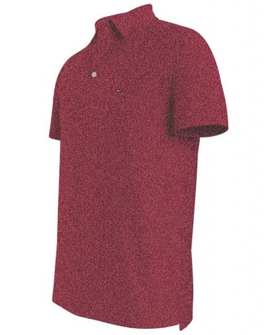 Men's TH Flex Slim Fit Short-Sleeve Polo Red $38.16 Polo Shirts