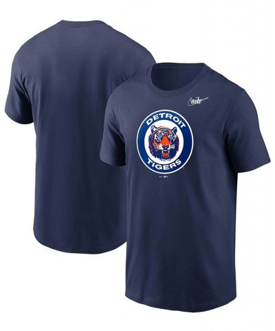 Men's Navy Detroit Tigers Cooperstown Collection Logo T-shirt $25.64 T-Shirts