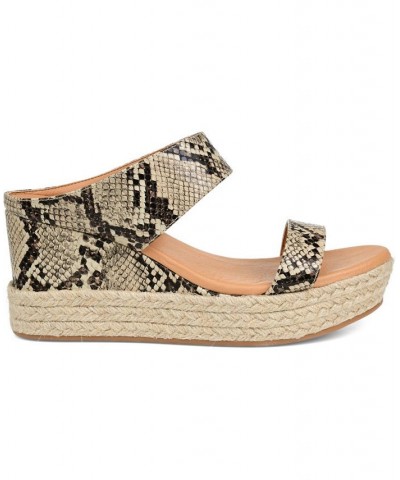 Women's Alissa Espadrille Sandals Black $46.79 Shoes