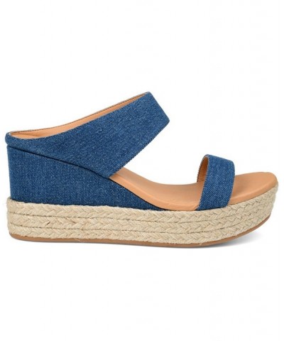 Women's Alissa Espadrille Sandals Black $46.79 Shoes