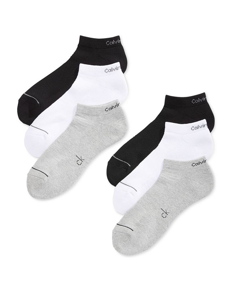 Six-Pack Athletic Stripe Ankle Socks Multi $13.75 Socks