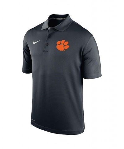 Men's Black Clemson Tigers Big and Tall Primary Logo Varsity Performance Polo Shirt $41.59 Polo Shirts