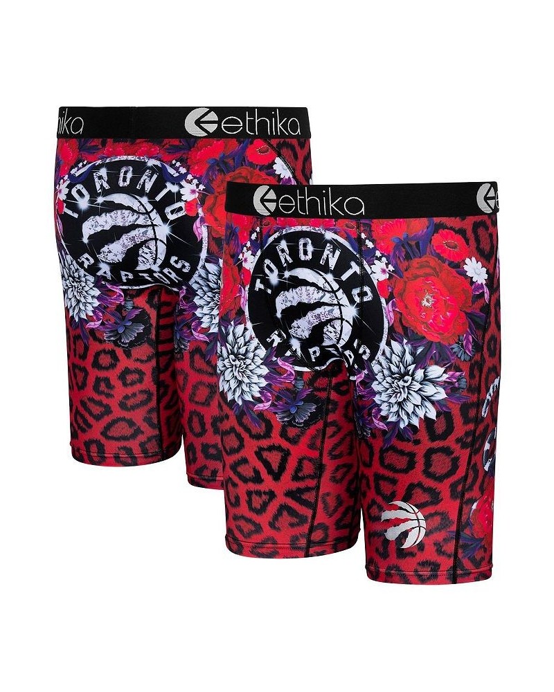 Men's Toronto Raptors Fashion Bling Boxer Briefs $15.98 Underwear