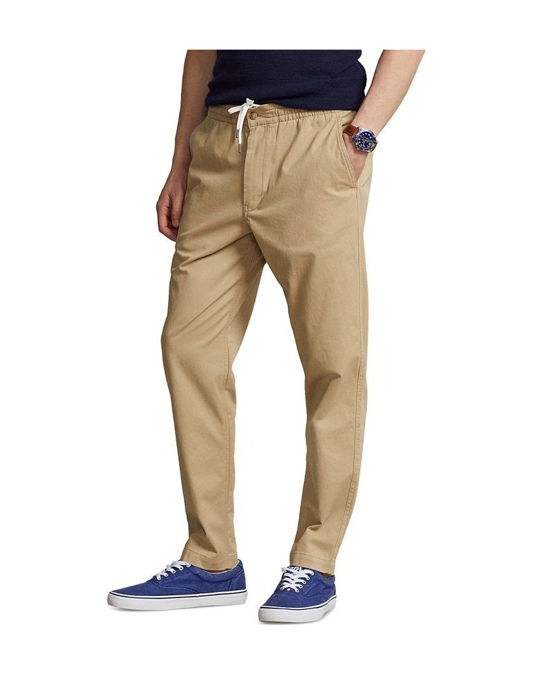 Men's Stretch Classic-Fit Polo Prepster Pants Tan/Beige $38.75 Pants