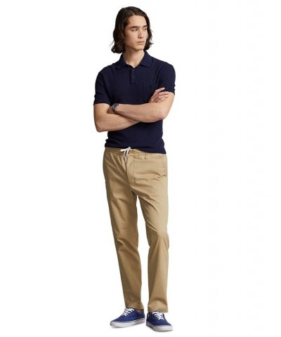 Men's Stretch Classic-Fit Polo Prepster Pants Tan/Beige $38.75 Pants