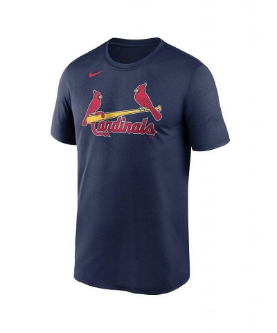 Men's Navy St. Louis Cardinals Wordmark Legend Performance Big and Tall T-shirt $25.49 T-Shirts