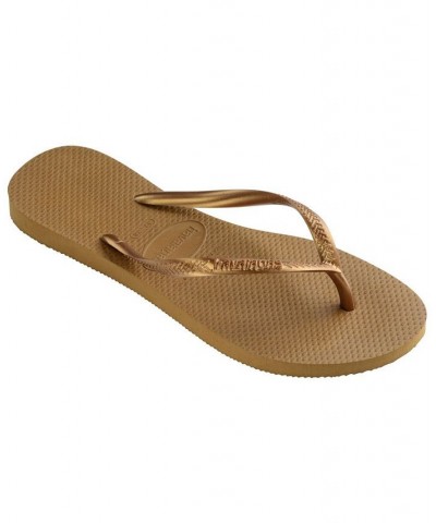 Women's Slim Flip-flop Sandals PD08 $15.04 Shoes