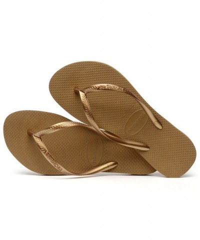 Women's Slim Flip-flop Sandals PD08 $15.04 Shoes