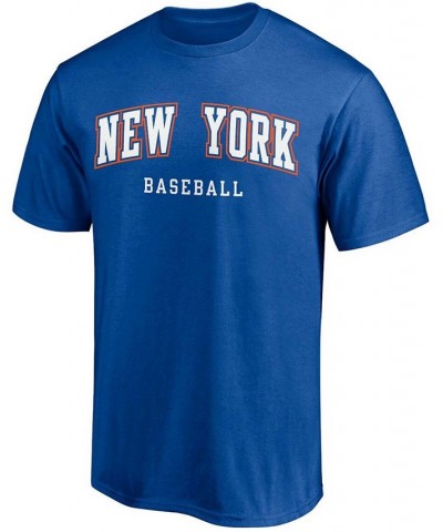 Men's Big and Tall Royal New York Mets City Arch T-shirt $20.21 T-Shirts