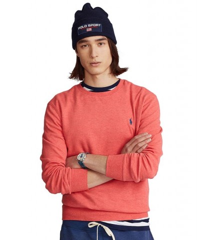 Men's Crew Neck Pullover Red $39.10 Shirts