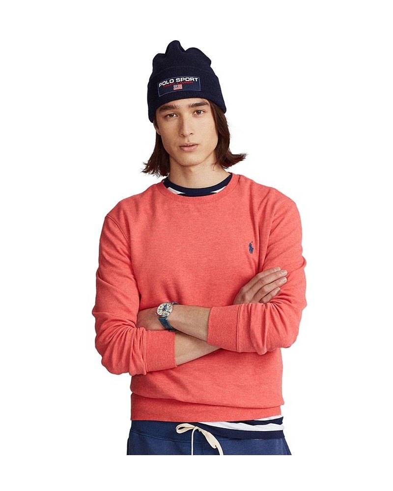 Men's Crew Neck Pullover Red $39.10 Shirts