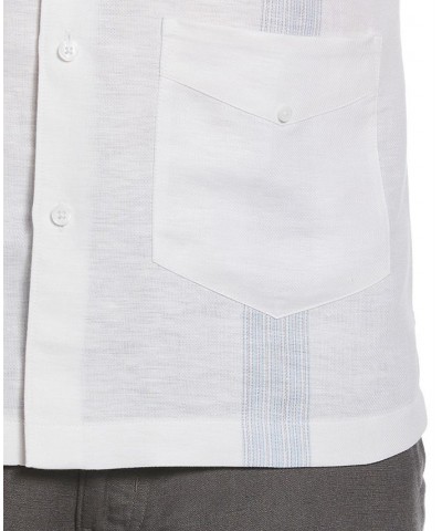 Men's Yarn-Dye Stripe Short-Sleeve Shirt White $32.40 Shirts