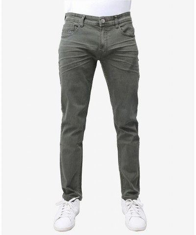 Men's Stretch Twill Colored Pants Olive $25.20 Pants