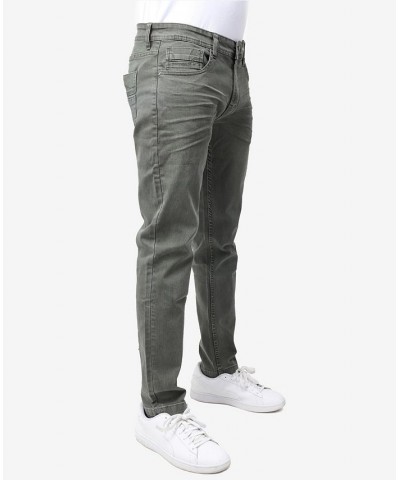 Men's Stretch Twill Colored Pants Olive $25.20 Pants