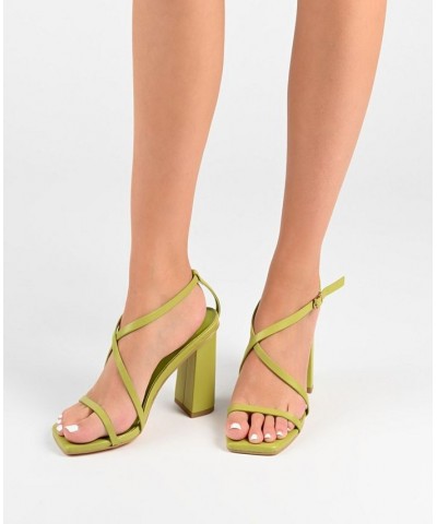 Women's Lenorra Crisscross Sandals PD05 $40.50 Shoes