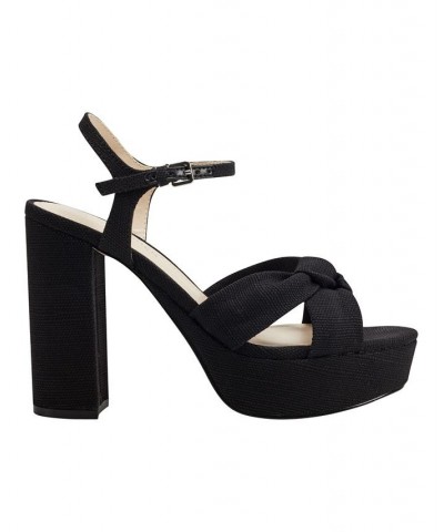 Women's Deren Platform High Heel Sandals PD07 $52.32 Shoes