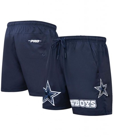 Men's Navy Dallas Cowboys Woven Shorts $39.60 Shorts