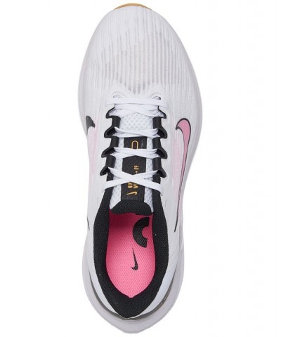 Women's Air Zoom Winflo 9 Running Sneakers White $38.50 Shoes