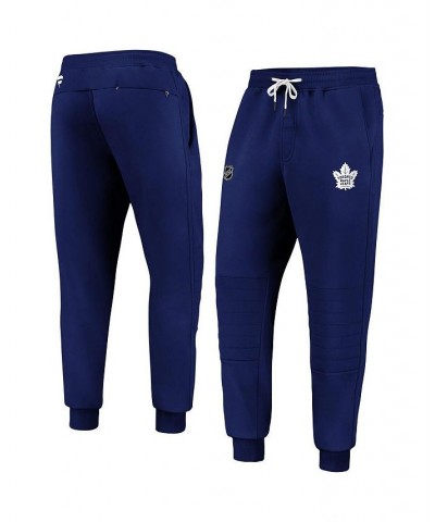 Men's Branded Blue Toronto Maple Leafs Authentic Pro Travel and Training Sweatpants $47.50 Pants