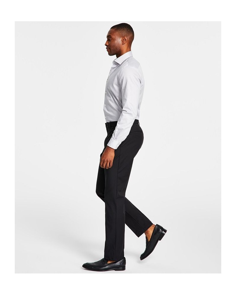 Men's Classic-Fit Cotton Stretch Performance Dress Pants PD01 $28.04 Pants