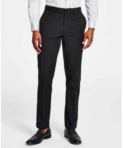 Men's Classic-Fit Cotton Stretch Performance Dress Pants PD01 $28.04 Pants