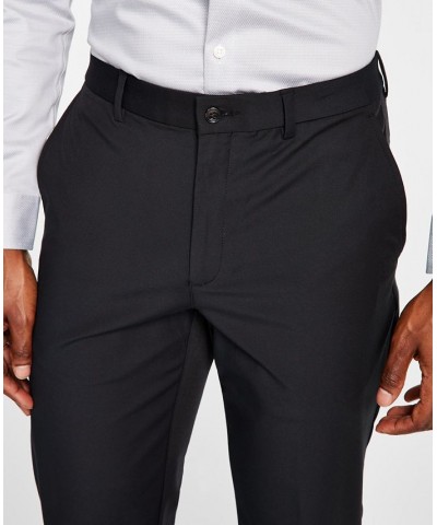 Men's Classic-Fit Cotton Stretch Performance Dress Pants PD01 $28.04 Pants