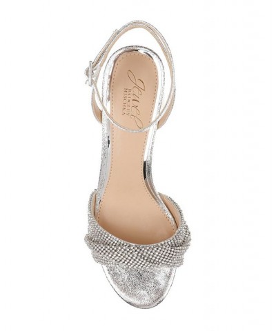 Women's Ansley Evening Sandals Silver $56.99 Shoes