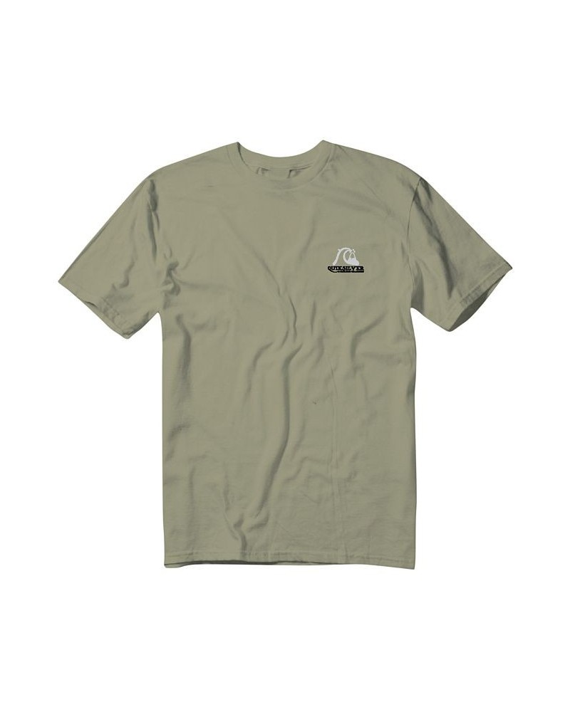 Quiksilver Men's Caverns Short Sleeves T-shirt Green $16.40 T-Shirts