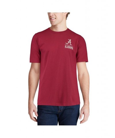 Men's Crimson Alabama Crimson Tide Comfort Colors Campus Icon T-shirt $20.16 T-Shirts