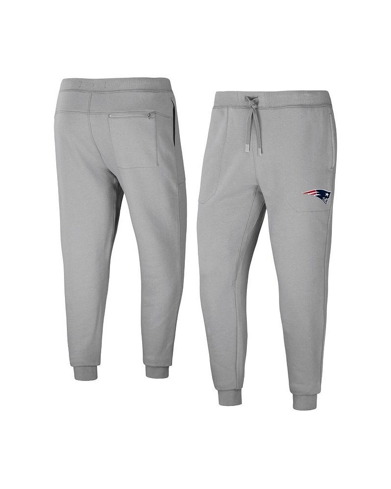 Men's NFL x Darius Rucker Collection by Gray New England Patriots Fleece Jogger Pants $28.98 Pants