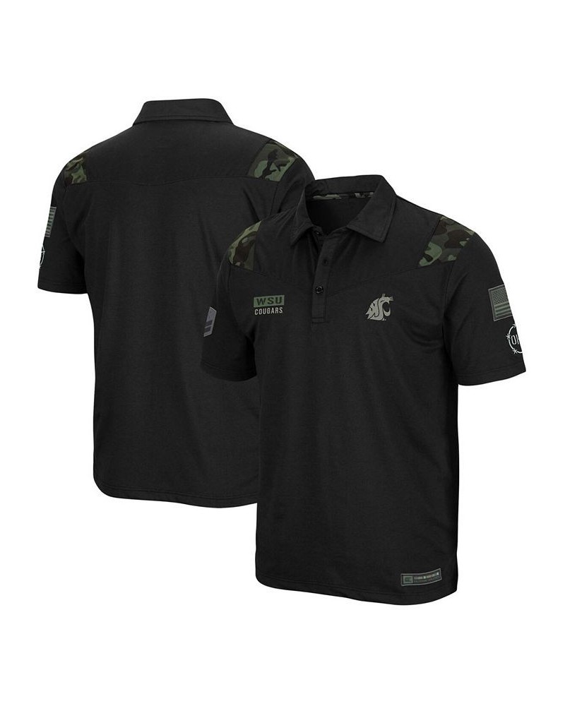 Men's Black Washington State Cougars OHT Military Inspired Appreciation Sierra Polo $35.99 Polo Shirts