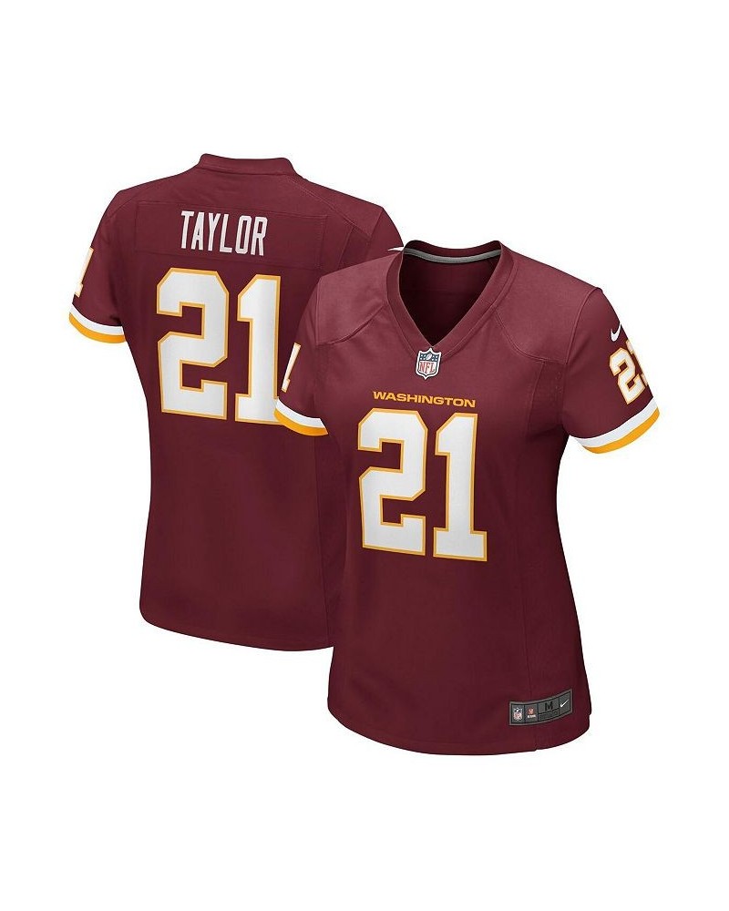 Men's Sean Taylor Burgundy Washington Football Team Retired Player Game Jersey $64.40 Jersey