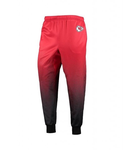 Men's Red Kansas City Chiefs Gradient Jogger Pants $38.40 Pants