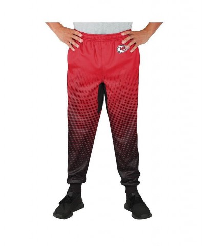 Men's Red Kansas City Chiefs Gradient Jogger Pants $38.40 Pants