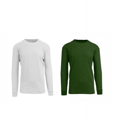 Men's Waffle Knit Thermal Shirt, Pack of 2 Multi8 $17.16 T-Shirts