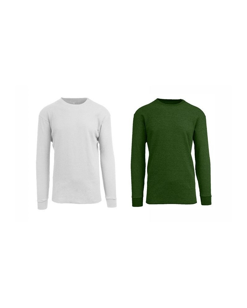 Men's Waffle Knit Thermal Shirt, Pack of 2 Multi8 $17.16 T-Shirts