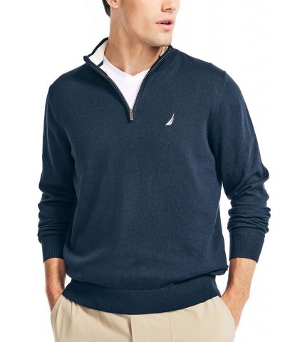 Men's Navtech Classic-Fit Solid Quarter Zip Sweater PD08 $22.06 Sweaters