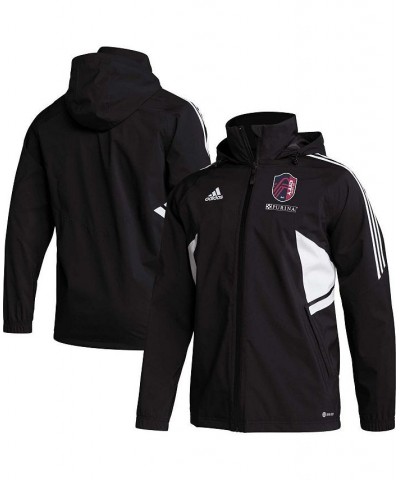 Men's Black St. Louis City SC RAIN.RDY Full-Zip Jacket $81.00 Jackets