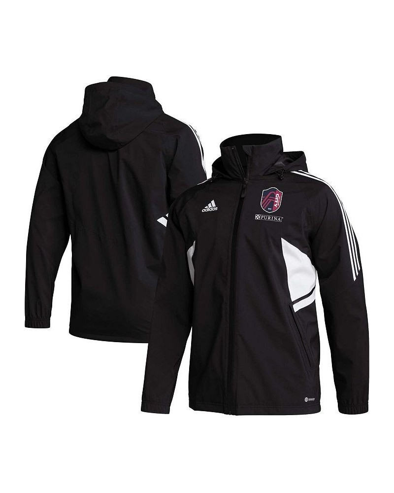 Men's Black St. Louis City SC RAIN.RDY Full-Zip Jacket $81.00 Jackets