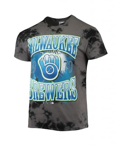 Men's '47 Charcoal Milwaukee Brewers Wonder Boy Vintage-Like Tubular T-shirt $29.14 T-Shirts