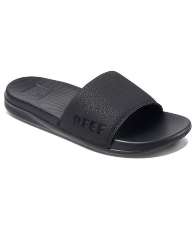 Women's One Slides Black $14.62 Shoes